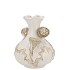 MARA WHITE VASE NECK LOTUS 15X15X20CM NM