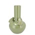 FROG PISTACHE VASE TUBE 20X20X28CM