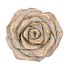 CONCRETE GOLD ROSE 13X13X13CM