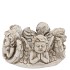 CONCRETE ANTIQUE ANGEL WREATH POT 20X20X12CM
