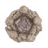 CONCRETE SAINT ANGEL WREATH GOLD POT 23X23X11CM