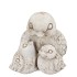 CONCRETE ANTIQUE BIRDS 14X18X15CM NM