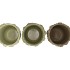 GIGI SUMMER GREEN MIX FLOWER POT ASS 20X20X17CM