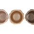 GIGI NATURAL BROWN MIX FLOWER POT ASS 31X31X30CM