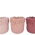 GIGI DUTCH PINK MIX FLOWER POT ASS 31X31X30CM NM