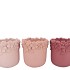 GIGI DUTCH PINK MIX FLOWER POT ASS 27X27X25M NM