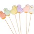 EASTER FUN PICK DREAMY PASTEL MIX DUCK ASS 5X39CM