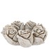 CONCRETE ANTIQUE ROSE WREATH POT 21X21X8CM