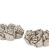 CONCRETE ANTIQUE ROSE WREATH POT 21X21X8CM