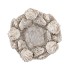 CONCRETE ANTIQUE ANGEL WREATH POT 23X23X11CM