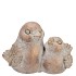 CONCRETE GOLDEN BIRDS 16X10X12CM NM