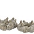 CONCRETE GARLIC WREATH NATURAL 22X22X10CM