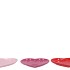 LOVE SWEET PINK MIX PLATE HEART ASS 23X23X3CM