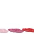 LOVE SWEET PINK MIX PLATE 2 HEARTS ASS 31X21X3CM