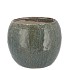 IRON STONE BLUE BALL POT 16X16X12CM NM