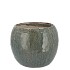 IRON STONE BLUE BALL POT 14X14X10CM NM