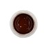 IRON STONE WHITE BALL POT 16X16X12CM