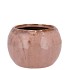 IRON STONE OLD PINK BALL POT 16X16X12CM