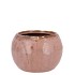 IRON STONE OLD PINK BALL POT 14X14X10CM