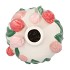 ISA SUMMER PINK MIX VASE NECK TULIP 16X16X26CM NM