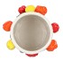 ISA DUTCH ORANGE/YELLOW/RED MIX CILINDER TULIP 14X14X23CM