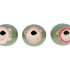 LUCY SUMMER GREEN PINK MIX VASE TULIP WOMAN ASS 9X8X22CM
