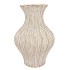 LIMA WHITE VASE NECK 27X27X41CM