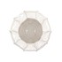 LIMA WHITE VASE CARVE 27X27X23CM