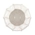 LIMA WHITE VASE CARVE 30X30X28CM