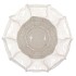 LIMA WHITE VASE CARVE 36X36X33CM