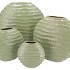 LIMA PISTACHE VASE OVAL 31X12X30CM NM