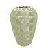 LIMA PISTACHE VASE LONG CARVE 26X26X37CM