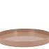MELAMINE PINK TRAY 32X32X3CM NM