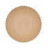 MELAMINE LISA SAND BOWL 25X25X9CM