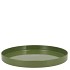 MELAMINE GREEN TRAY 27X27X3CM NM
