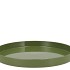 MELAMINE GREEN TRAY 32X32X3CM NM