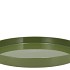 MELAMINE GREEN TRAY 36X36X3CM NM