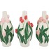 ISA SUMMER PINK VASE NECK TULIP ASS 15X15X30CM