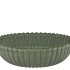MELAMINE LISA GREEN BOWL 25X25X9CM