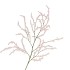SILK FLOCKY POWDER FLOWER SPRAY LIGHT PINK 126CM