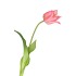 SILK TULIP SINGLE LIGHT PINK 48CM