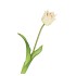 SILK TULIP SINGLE WHITE 48CM