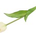 SILK TULIP SINGLE WHITE 48CM