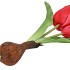 SILK TULIP BULB DARK PINK 25CM