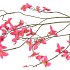 SILK BUTTERCUPS RED 100CM