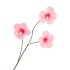 SILK HIBISCUS LIGHT PINK 85CM