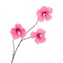 SILK HIBISCUS DARK PINK 85CM