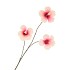 SILK HIBISCUS CHAMPAGNE PINK 85CM