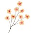 SILK HIBISCUS PEACH 125CM