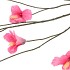 SILK HIBISCUS DARK PINK 125CM